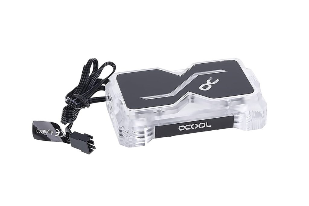 Alphacool GPX SLI Connector Dual - Acryl - Addressable RGB - 3 PCI-E Space