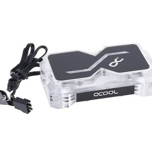 Alphacool GPX SLI Connector Dual - Acryl - Addressable RGB - 3 PCI-E Space