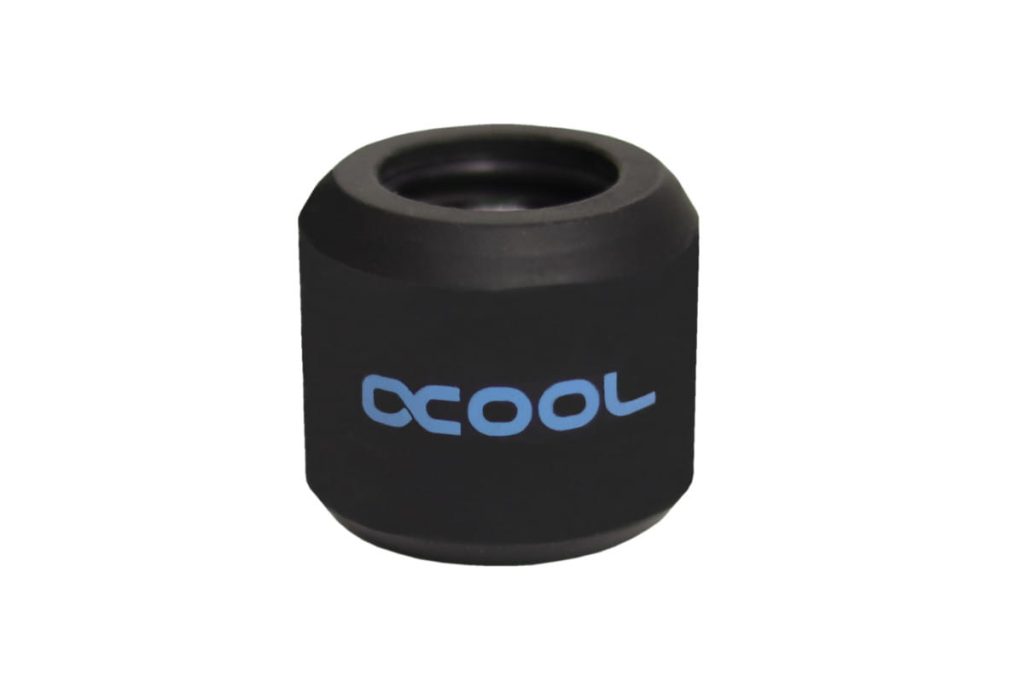 Alphacool Aurora HardTube LED ring 13mm deep black - Digital RGB