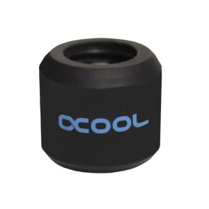 Alphacool Aurora HardTube LED ring 13mm deep black - Digital RGB