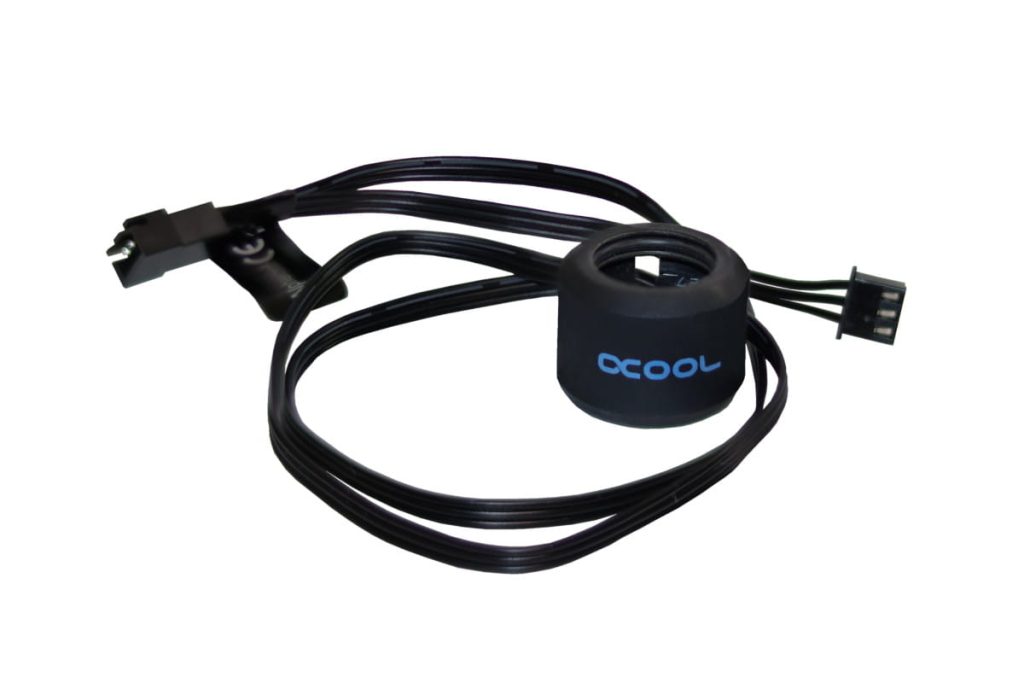 Alphacool Aurora HardTube LED ring 16mm deep black - Digital RGB