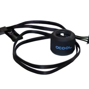 Alphacool Aurora HardTube LED ring 16mm deep black - Digital RGB