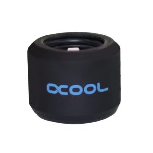 Alphacool Aurora HardTube LED ring 16mm deep black - Digital RGB