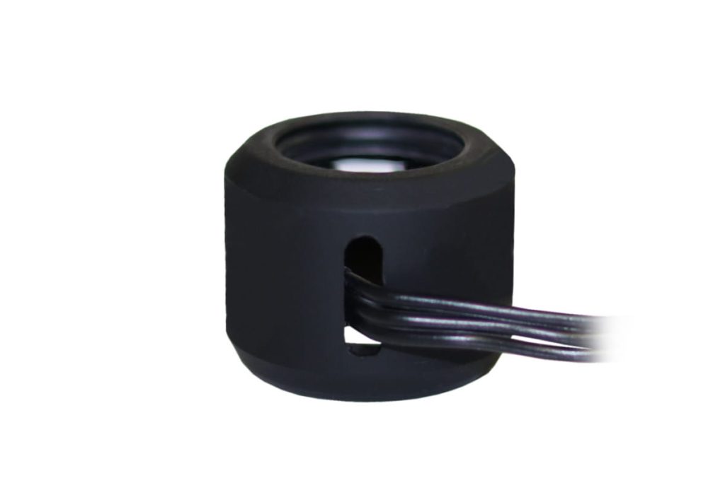 Alphacool Aurora HardTube LED ring 16mm deep black - Digital RGB
