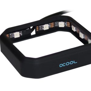 Alphacool Aurora XPX Digital RGB frame - black
