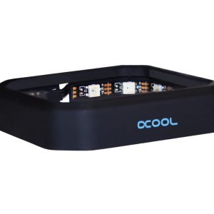 Alphacool Aurora XPX Digital RGB frame - black