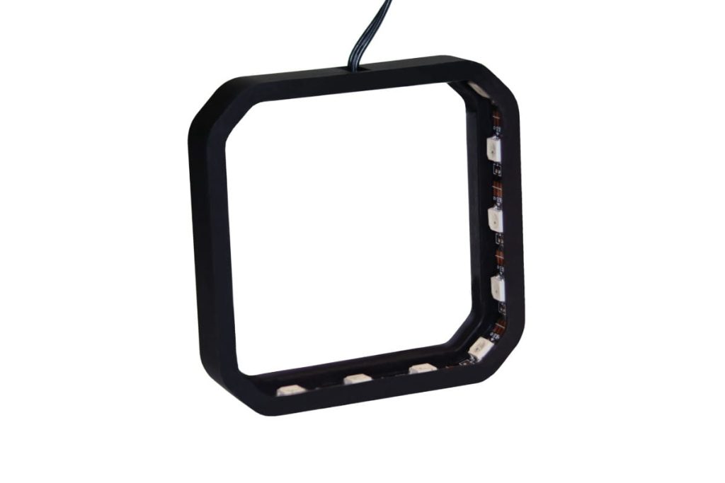 Alphacool Aurora XPX Digital RGB frame - black