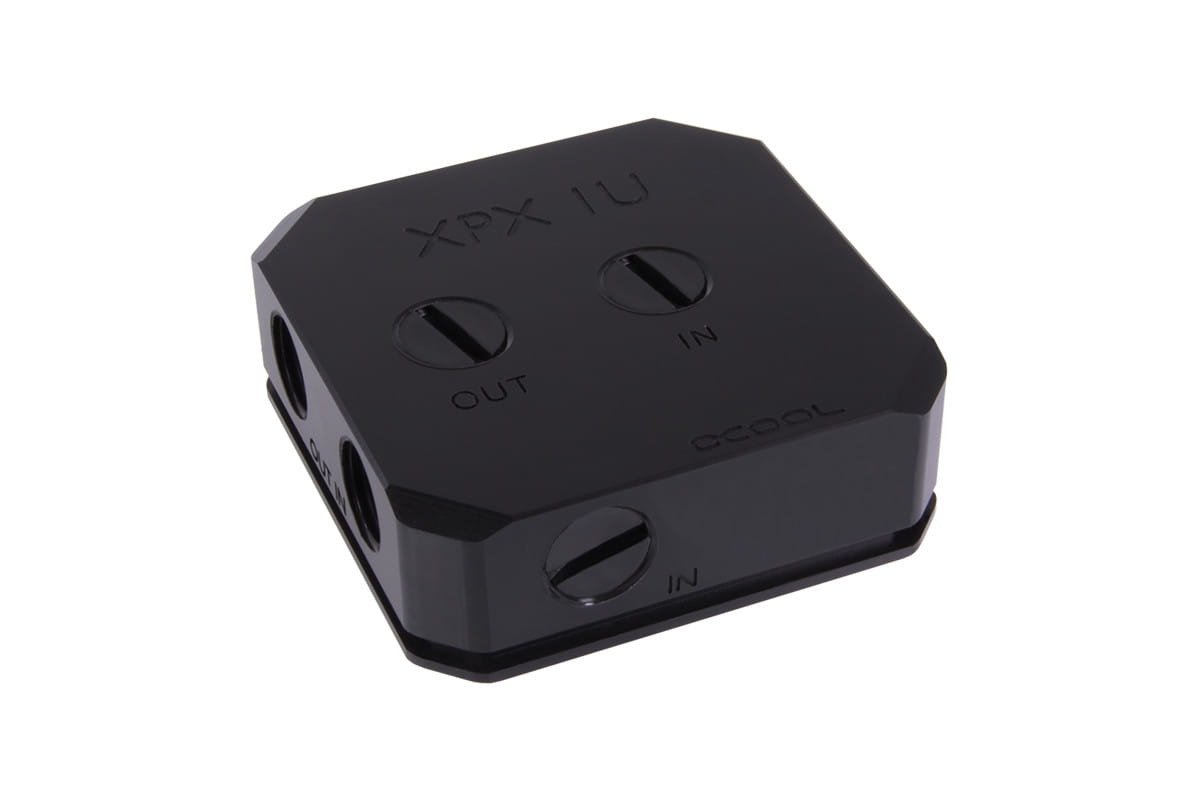 Alphacool Eisblock XPX 1U - Black Acetal Version