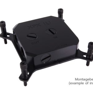 Alphacool Eisblock XPX 1U - Black Acetal Version