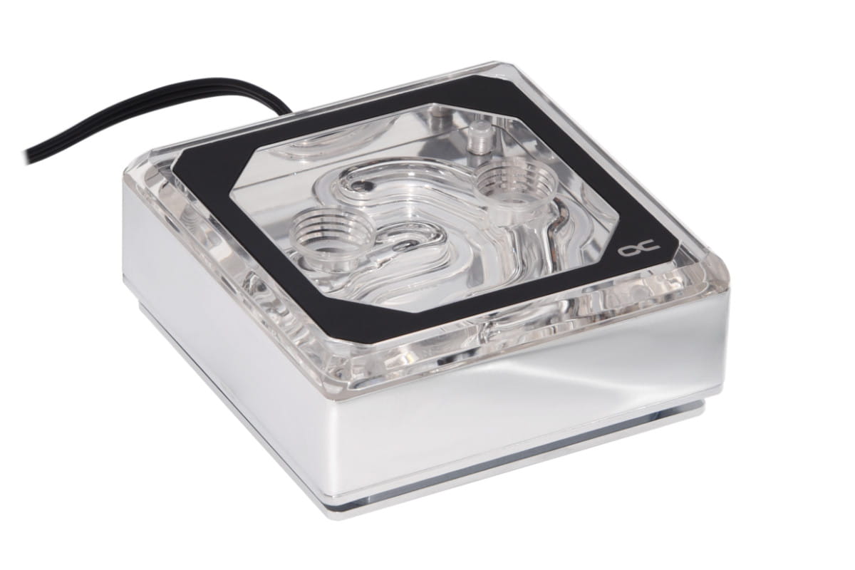 Alphacool Eisblock XPX Aurora Edge - Plexi Chrome Digital RGB