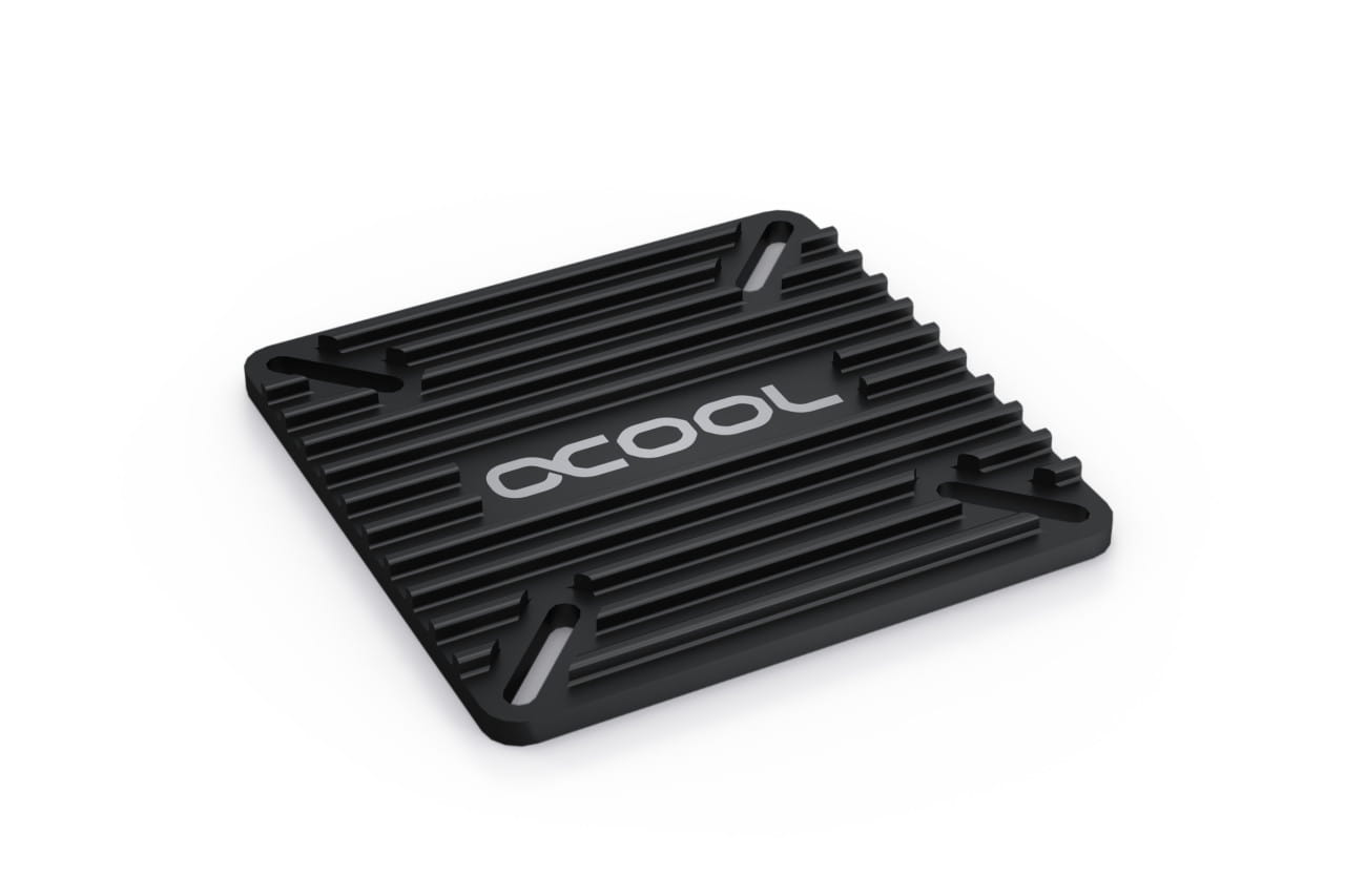 Alphacool NexXxos GPX Pro backplate - black