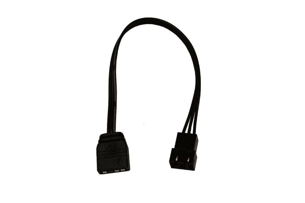 Alphacool connection cable 3pin to 3pol Digital RGB - 15cm : image 1