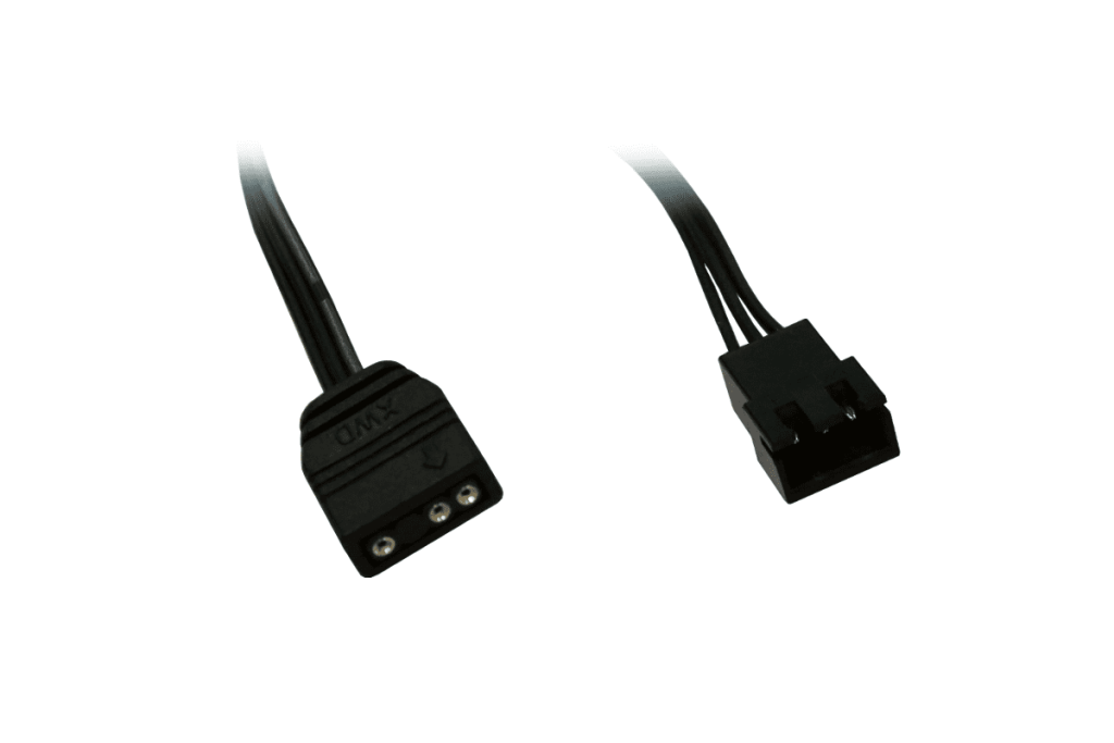 Alphacool connection cable 3pin to 3pol Digital RGB - 15cm : image 2