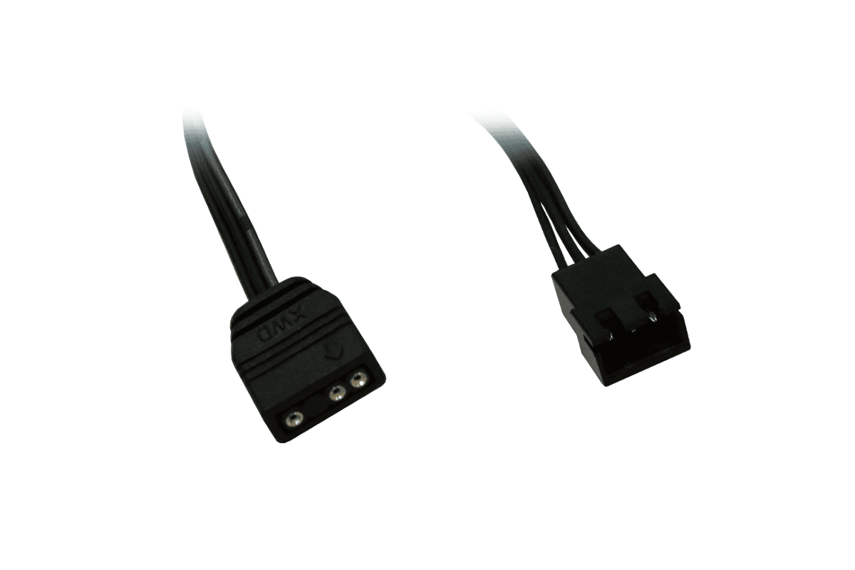 Alphacool connection cable 3pin to 3pol Digital RGB - 15cm : image 2