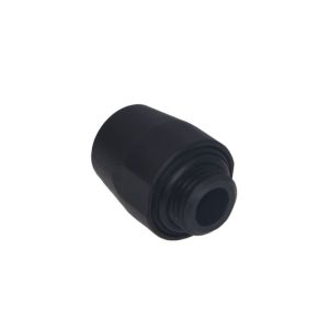 Alphacool HF compression Fitting TPV - 12,7/7,6mm Straight - Black - 6pcs Kit