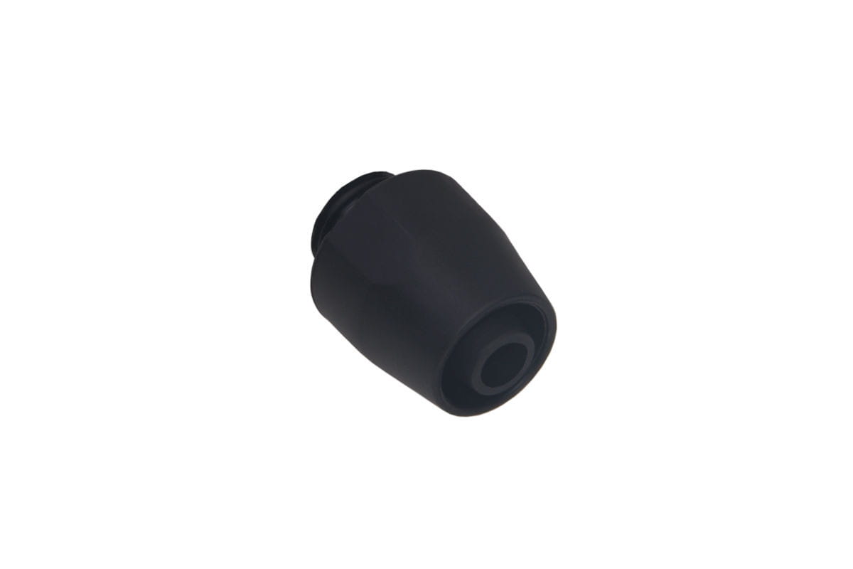 Alphacool HF compression Fitting TPV - 12,7/7,6mm Straight - Black - 6pcs Kit