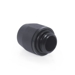 Alphacool HF compression Fitting TPV Metall - 12,7/7,6mm Straight - Black - 6pcs Kit