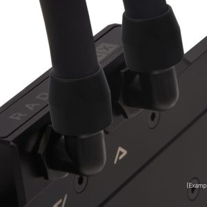 Alphacool HF compression fitting TPV Metall - 90- rotatable 12,7/7,6mm - Black