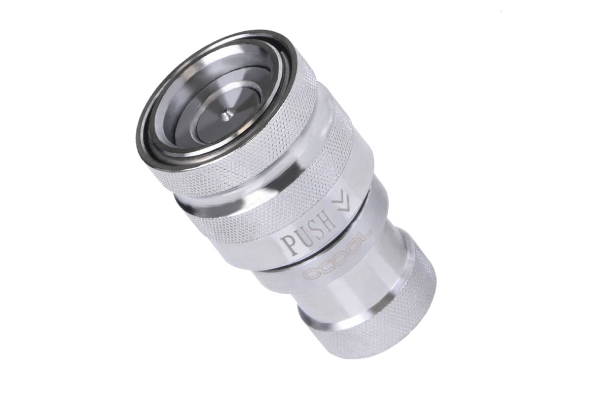 Alphacool Eiszapfen Quick Disconnect - Female Coupling, G1/4 Female - Chrome