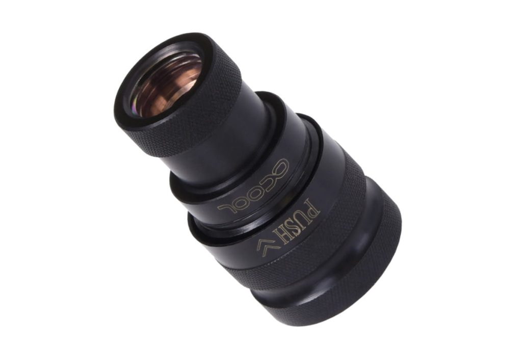 Alphacool Eiszapfen Quick Disconnect - Female Coupling, G1/4 Female - Black : image 2