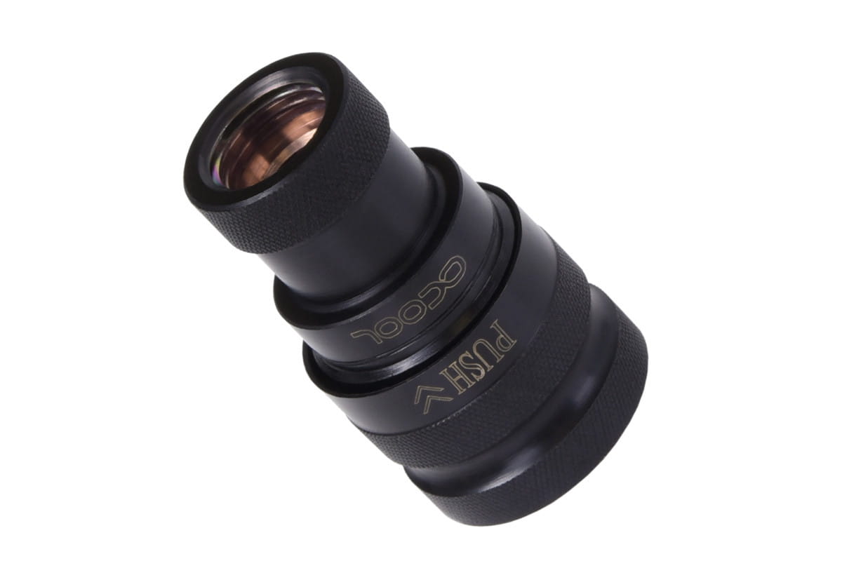 Alphacool Eiszapfen Quick Disconnect - Female Coupling, G1/4 Female - Black : image 2