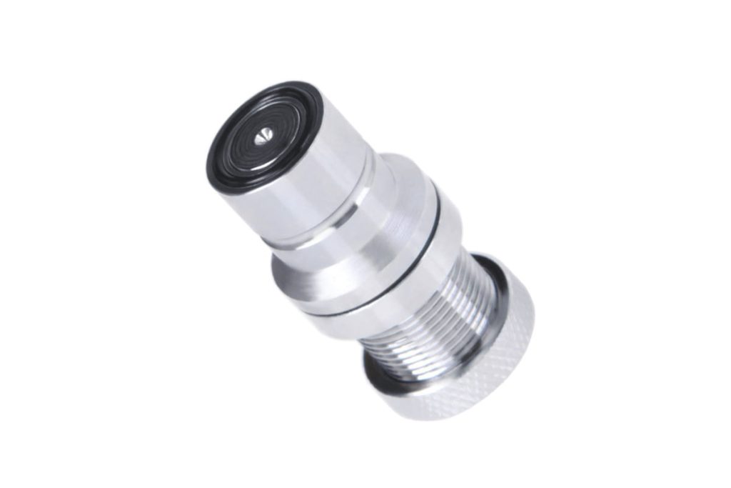 Alphacool Eiszapfen Quick Disconnect - Male Coupling, G1/4 Male Bulkhead - Chrome