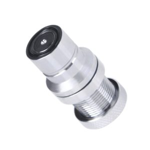 Alphacool Eiszapfen Quick Disconnect - Male Coupling, G1/4 Male Bulkhead - Chrome