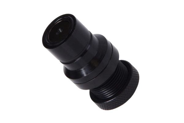 Alphacool Eiszapfen Quick Disconnect – Male Coupling, G1/4 Male Bulkhead – Black