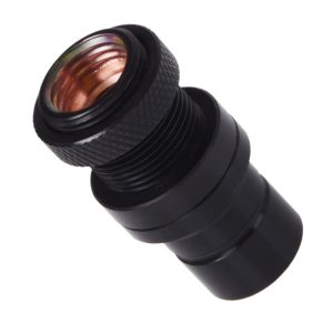 Alphacool Eiszapfen Quick Disconnect - Male Coupling, G1/4 Male Bulkhead - Black