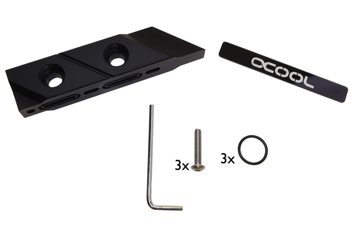 Alphacool Eisblock Aurora Terminal cover - Acetal : image 2