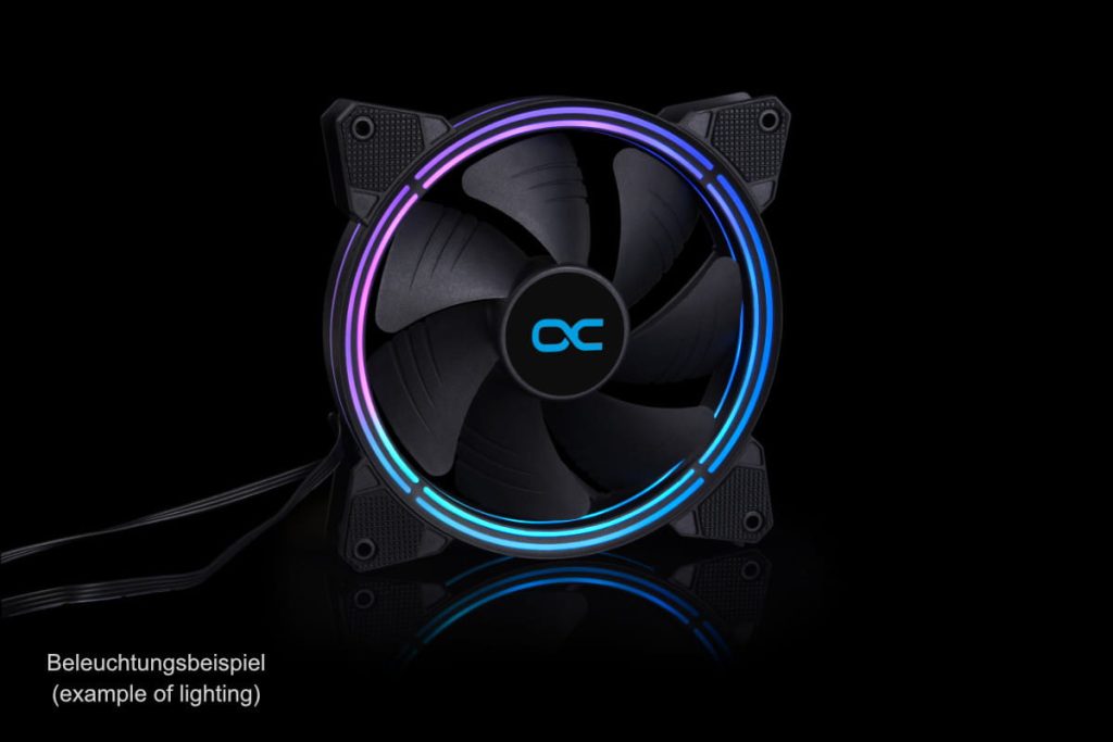 Alphacool Eiszyklon Aurora LUX PRO Digital RGB (140x140x25mm)