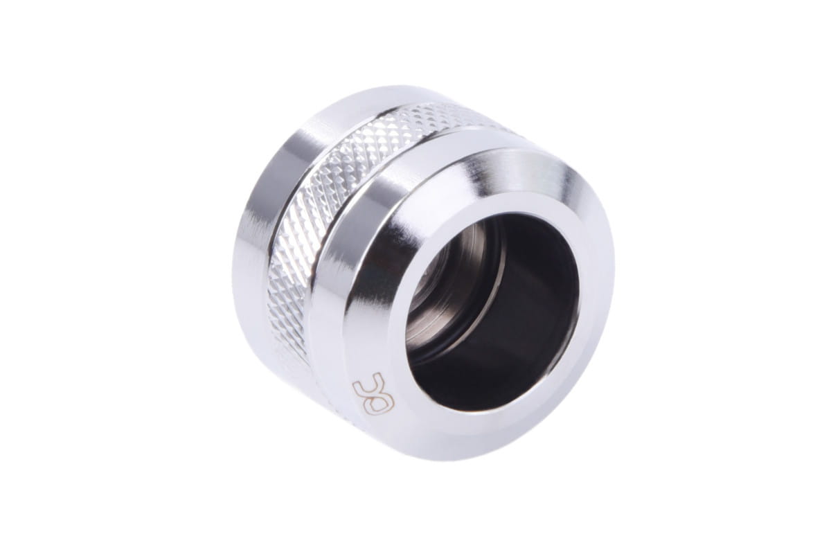 Alphacool Eiszapfen PRO 16mm HardTube Fitting G1/4 - Chrome : image 1