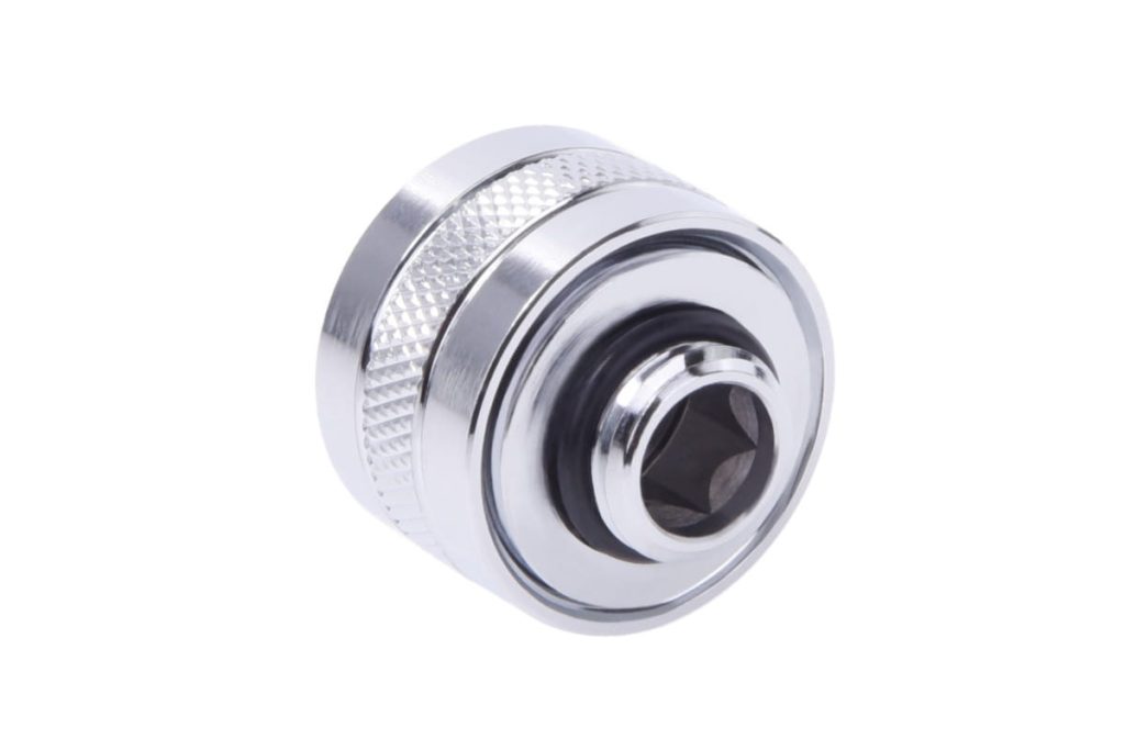 Alphacool Eiszapfen PRO 16mm HardTube Fitting G1/4 - Chrome : image 2