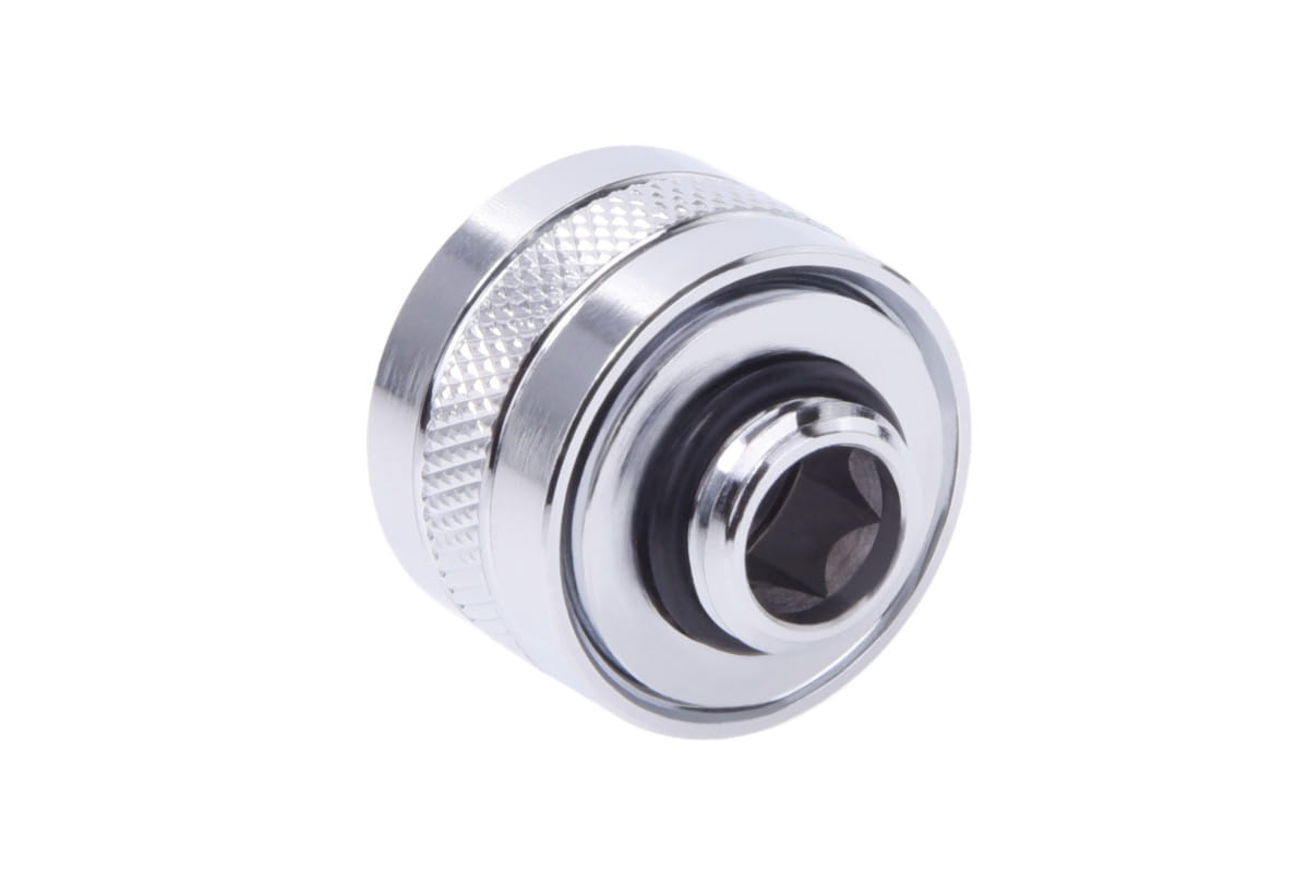 Alphacool Eiszapfen PRO 16mm HardTube Fitting G1/4 - Chrome : image 2
