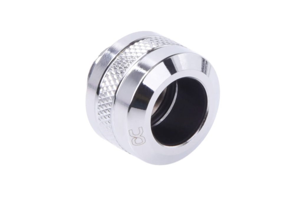 Alphacool Eiszapfen PRO 13mm HardTube Fitting G1/4 - Chrome (6 Pack) : image 2