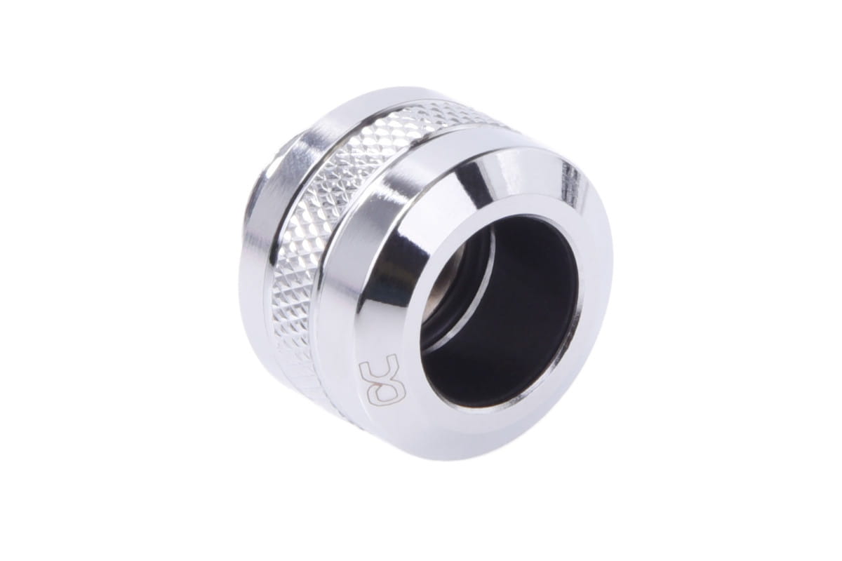 Alphacool Eiszapfen PRO 13mm HardTube Fitting G1/4 - Chrome (6 Pack) : image 2