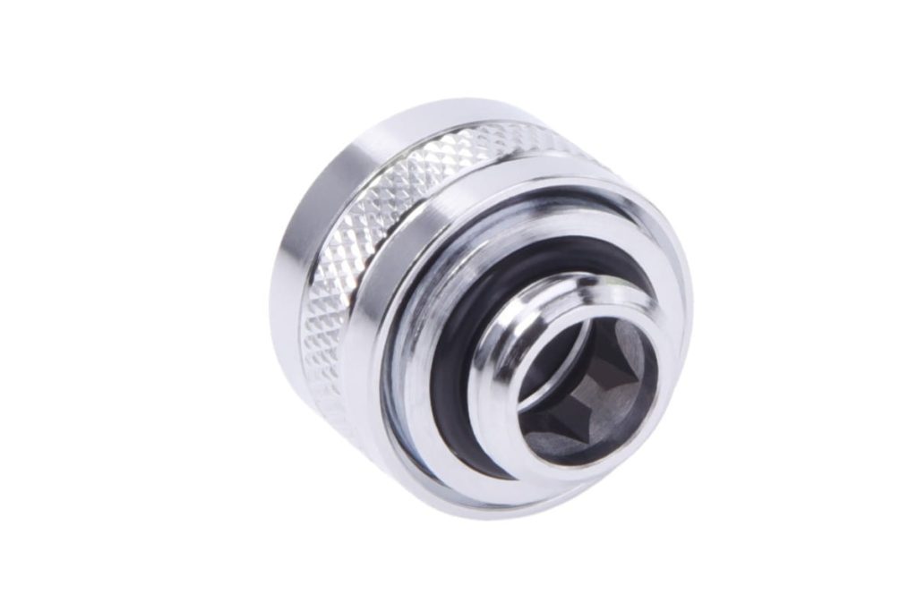 Alphacool Eiszapfen PRO 13mm HardTube Fitting G1/4 - Chrome (6 Pack) : image 3