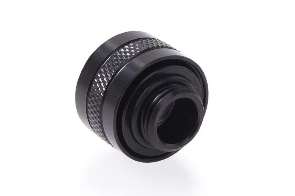 Alphacool Eiszapfen PRO 13mm HardTube Fitting G1/4 - Black (6 Pack) : image 3