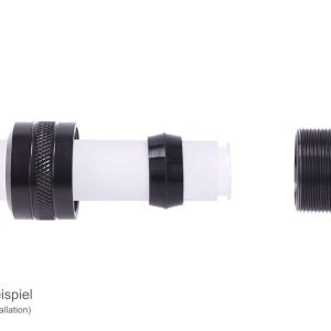 Alphacool Eiszapfen PRO 13mm HardTube Fitting G1/4 - Black (6 Pack) : image 4