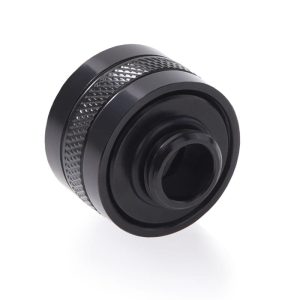 Alphacool Eiszapfen PRO 16mm HardTube Fitting G1/4 - Black (6 Pack) : image 3