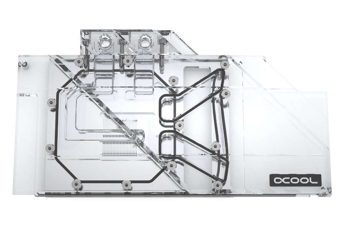Alphacool Eisblock Aurora Acryl GPX-A Radeon 5700 XT Nitro+