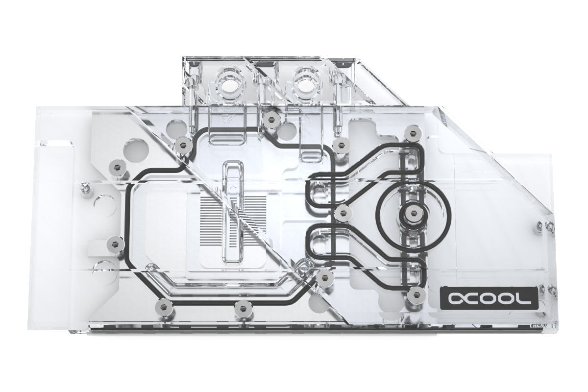 Alphacool Eisblock Aurora Acryl GPX-A Radeon 5600/5700 XT Pulse / Mech and Evoke