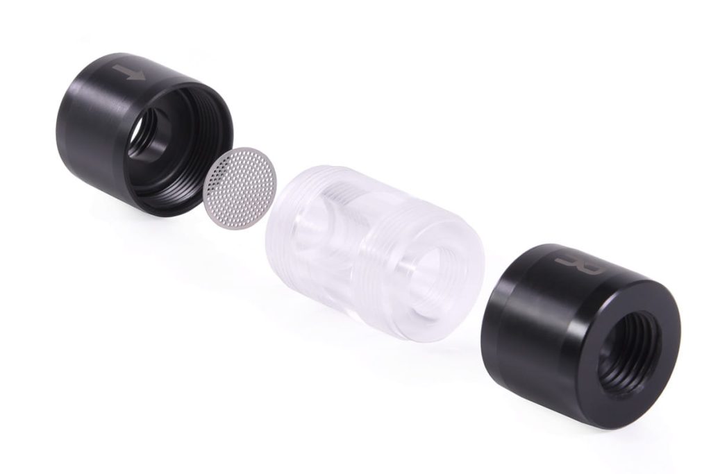 Alphacool Eiszapfen Acryl/Acetal Inline filter G1/4 inner thread
