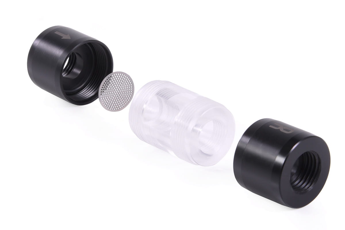Alphacool Eiszapfen Acryl/Acetal Inline filter G1/4 inner thread
