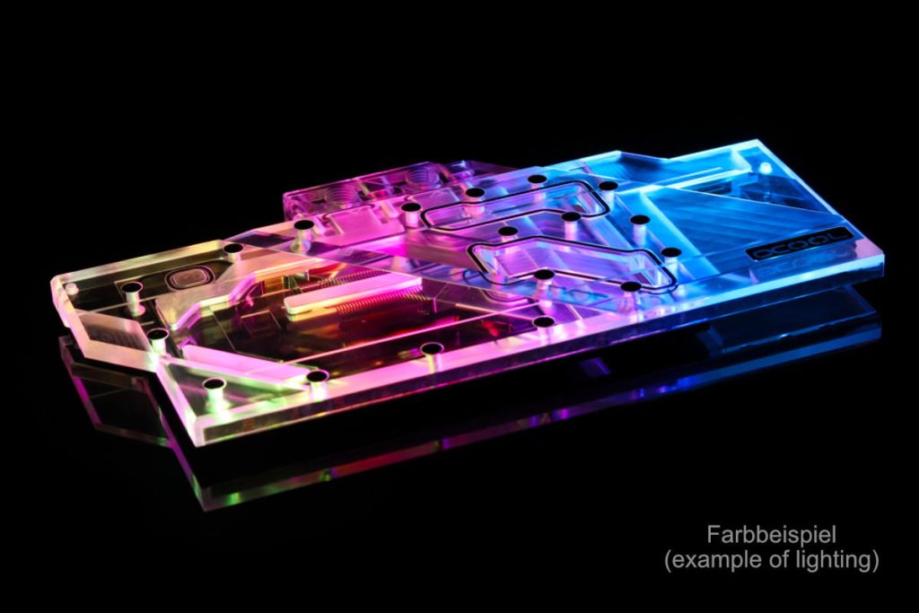 Alphacool Eisblock Aurora Acryl GPX-A Radeon RX 5700 XT Taichi X8 8G OC