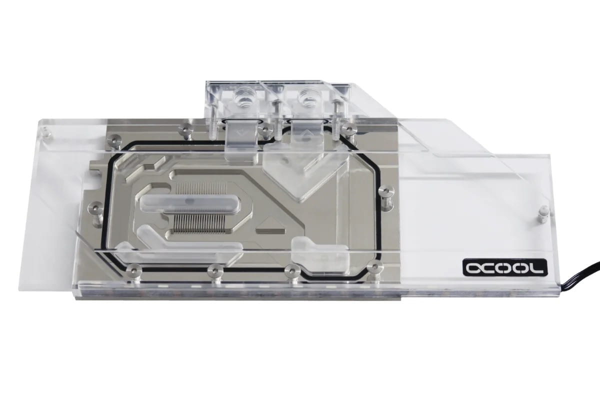 Alphacool Eisblock Aurora Acryl GPX-A Radeon RX 5700 XT Thicc II / III