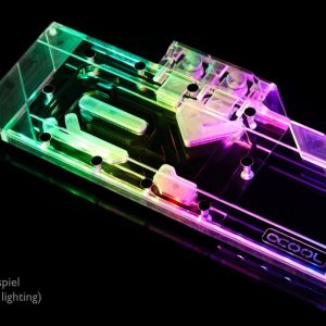 Alphacool Eisblock Aurora Acryl GPX-A Radeon RX 5700 XT Thicc II / III