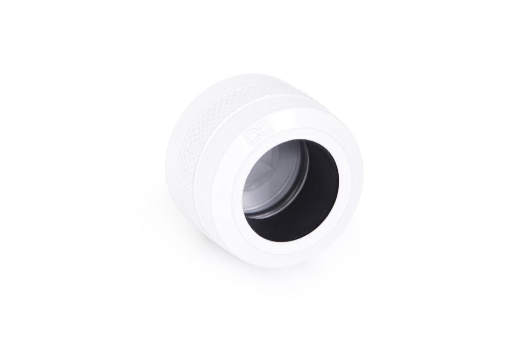 Alphacool Eiszapfen PRO 16mm HardTube fitting G1/4 - white sixpack : image 2