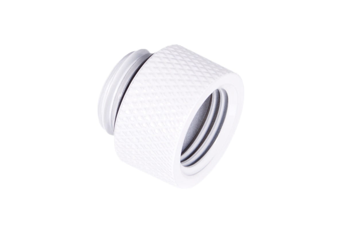 Alphacool Eiszapfen extension G1/4 outer thread to G1/4 inner thread - white : image 2