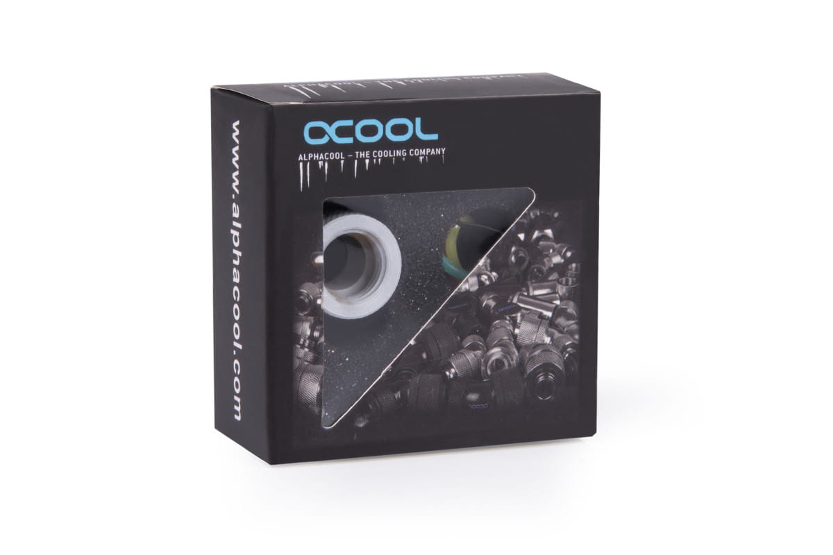 Alphacool Eiszapfen extension G1/4 outer thread to G1/4 inner thread - white : image 3